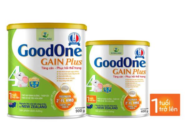 Liệu GoodOne Gain Plus 4 có thể giúp bé tăng cân, phục hồi thể trạng hay không?